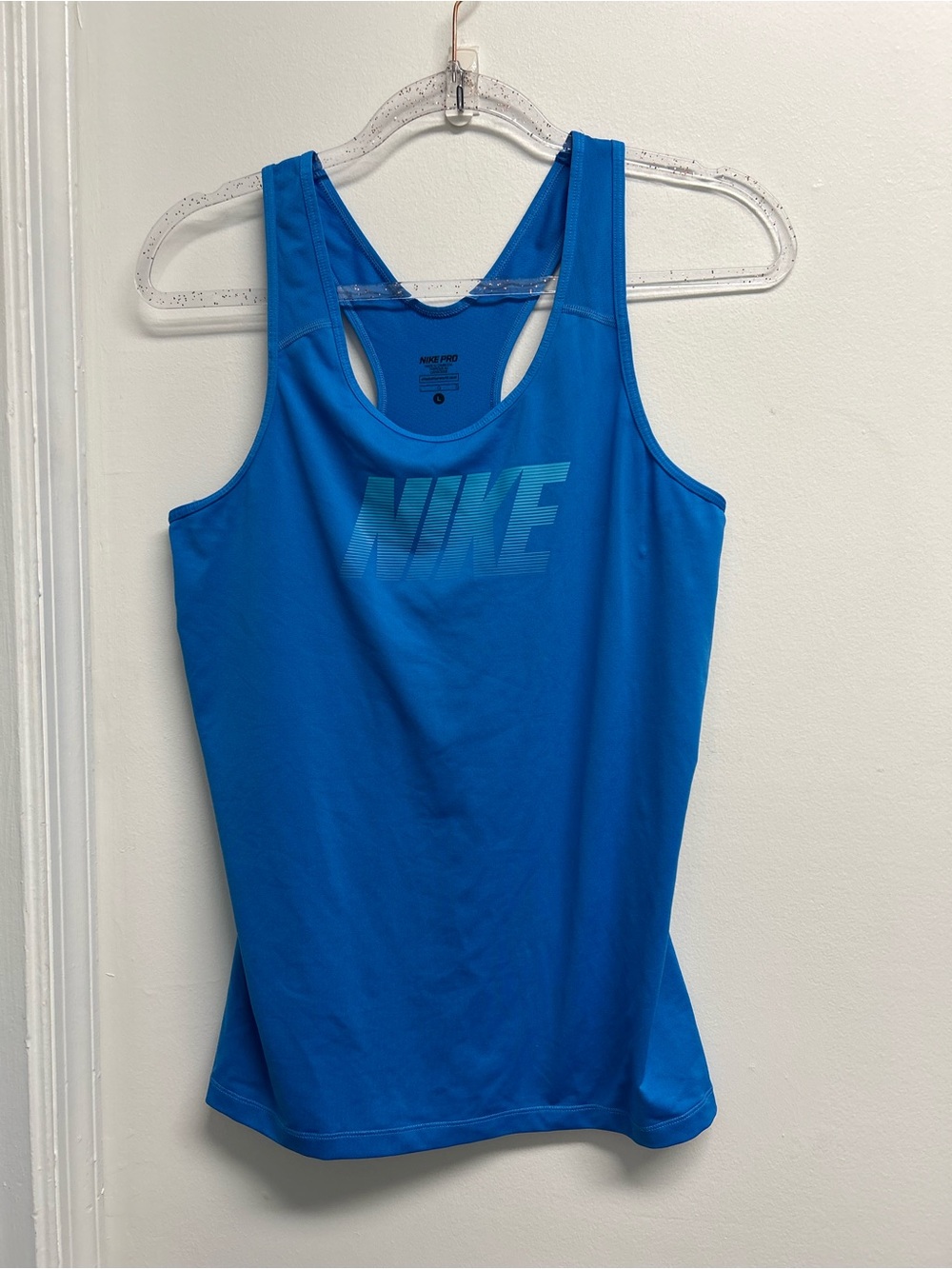 Nike Bright Blue Athletic Racerback Tank